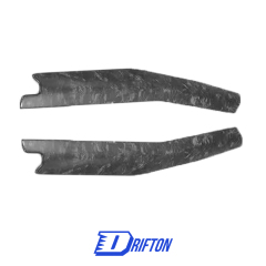 Dry Carbon Fiber Interiors Kits Left & Right Console ArmRest Side Strips Panel For Lamborghini Huracan LP610 & LP580 & EVO & Tecnica 2014-2025