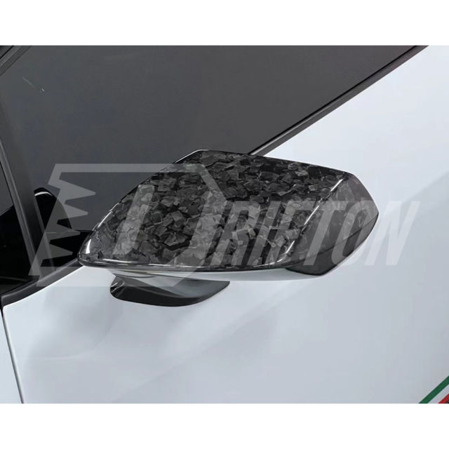 Forged Dry Carbon Fiber Mirror Housing For Lamborghini Huracan LP610 & LP580 & Performante & EVO & STO & Tecnica 2014-2025