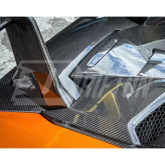 Performante Style Dry Carbon Fiber Rear Engine Hood & Spoiler Wing Set For Lamborghini Huracan LP610 & LP580 & EVO & STO & Tecnica 2014-2025