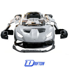 STO Conversion Body Kits Dry Carbon Fiber With Portion Primer For Lamborghini Huracan LP610 & LP580 & EVO & Tecnica 2014-2025