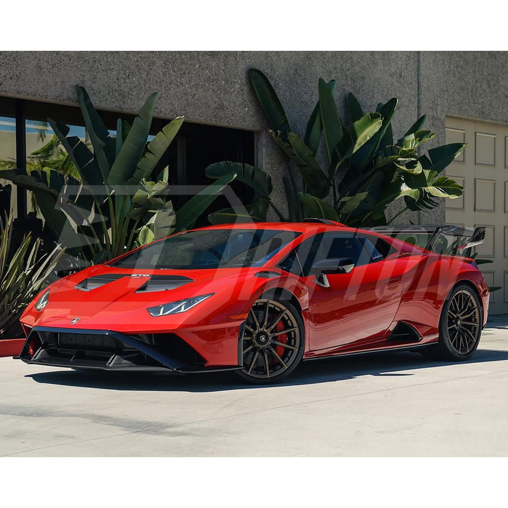 STO Conversion Body Kits Dry Carbon Fiber With Portion Primer For Lamborghini Huracan LP610 & LP580 & EVO & Tecnica 2014-2025
