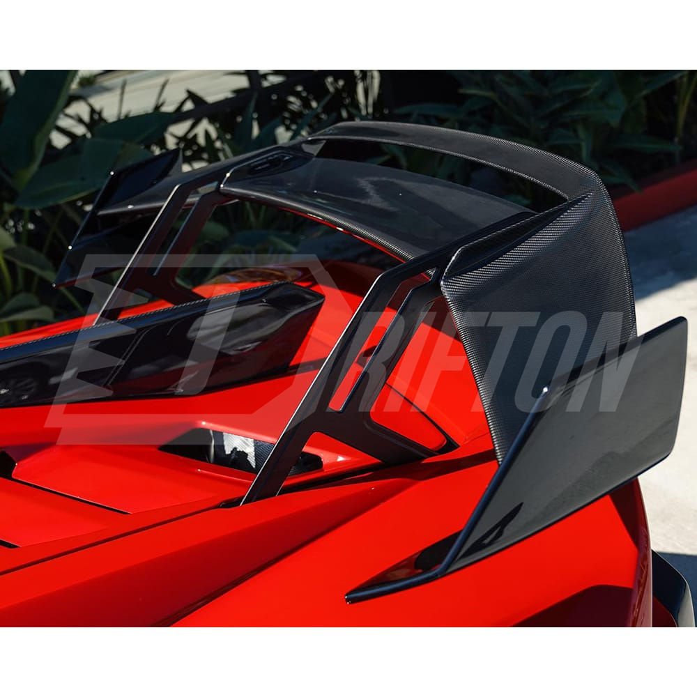 STO Conversion Body Kits Dry Carbon Fiber With Portion Primer For Lamborghini Huracan LP610 & LP580 & EVO & Tecnica 2014-2025