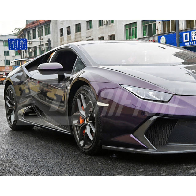 Tecnica Style Dry Carbon Fiber Side Skirt For Lamborghini Huracan LP610 & LP580 & EVO & Tecnica 2014-2025