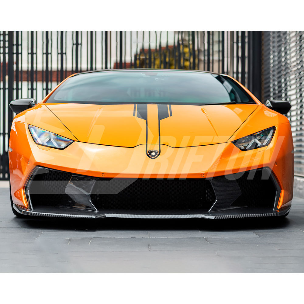Vorsteiner Style Dry Carbon Fiber with Portion Primer Body Kits For Lamborghini Huracan LP580 & LP610 2014-2019