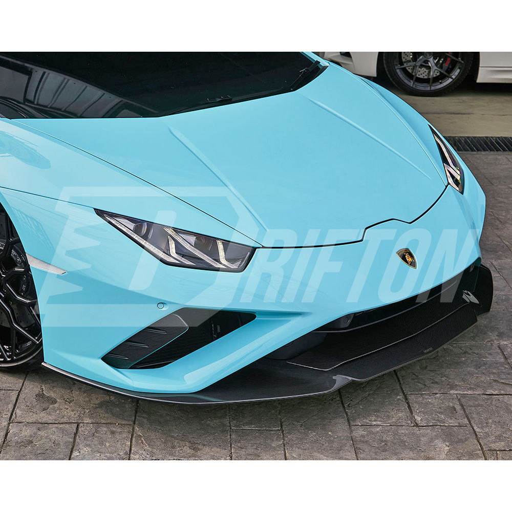 Novitec Style Dry Carbon Fiber Front Lip For Lamborghini Huracan EVO RWD 2020-2025