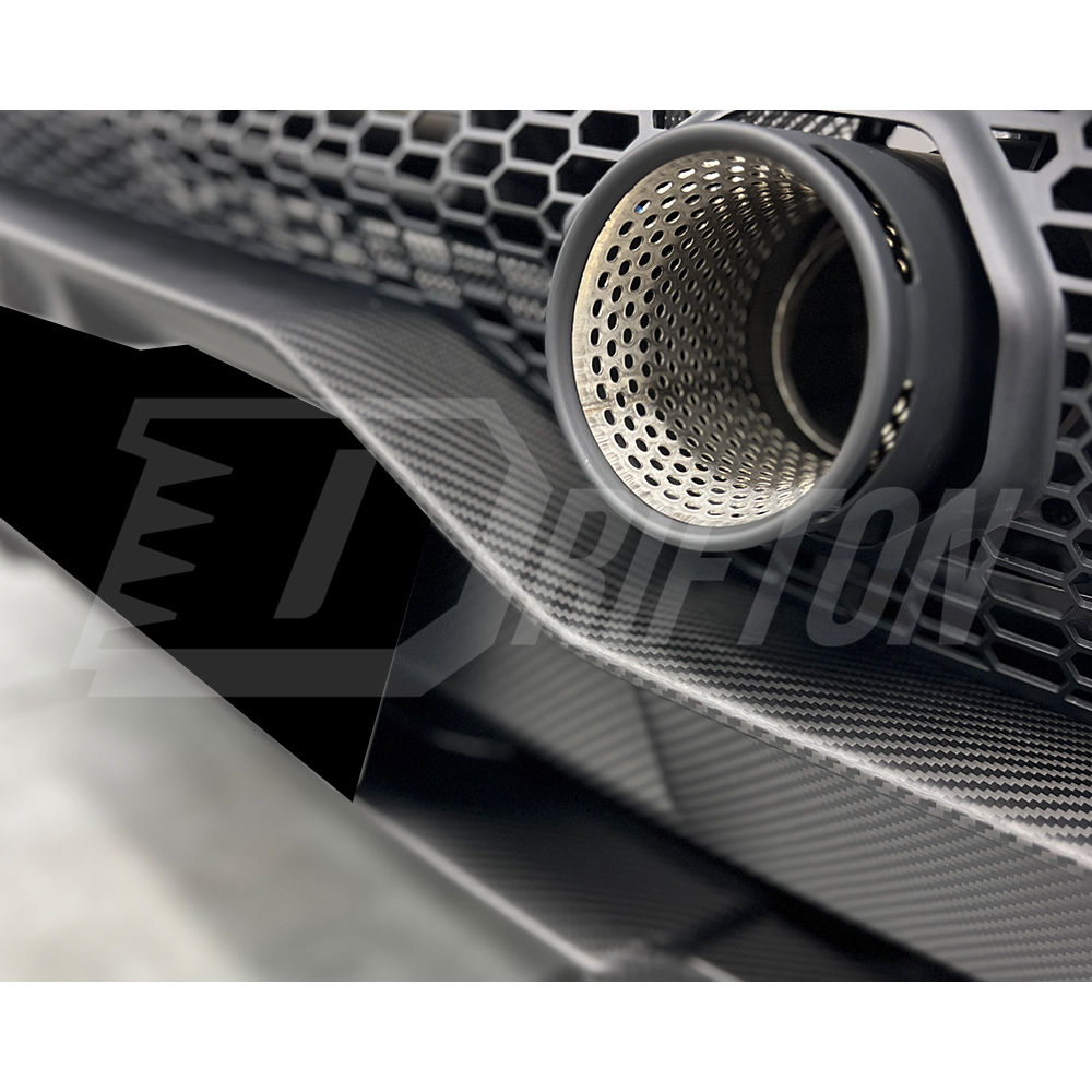 Dry Carbon Fiber Rear Diffuser For Lamborghini Huracan STO 2021-2025