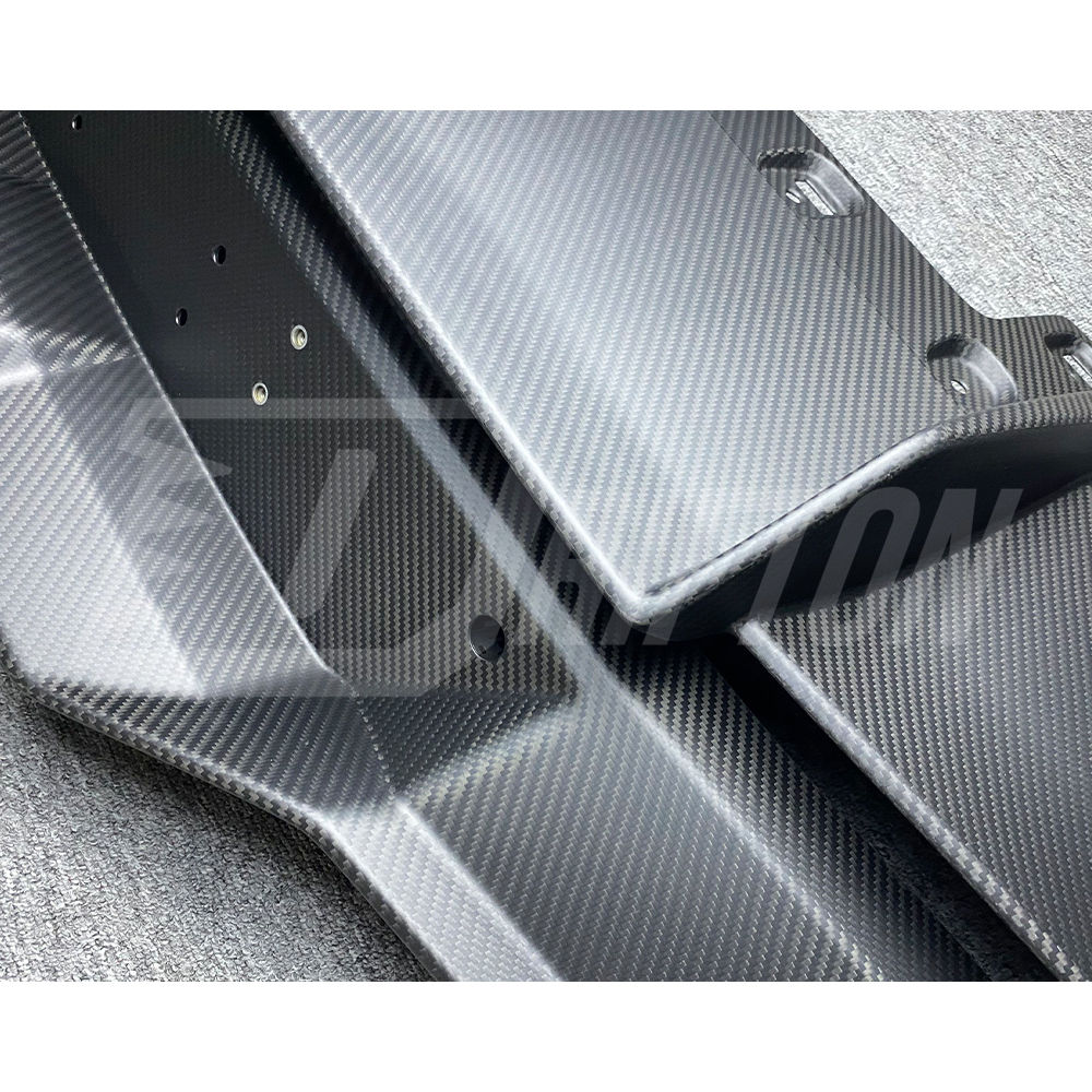 Dry Carbon Fiber Rear Diffuser For Lamborghini Huracan STO 2021-2025