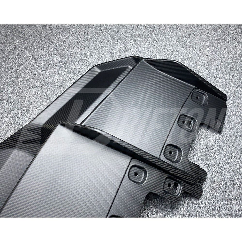 Dry Carbon Fiber Rear Diffuser For Lamborghini Huracan STO 2021-2025