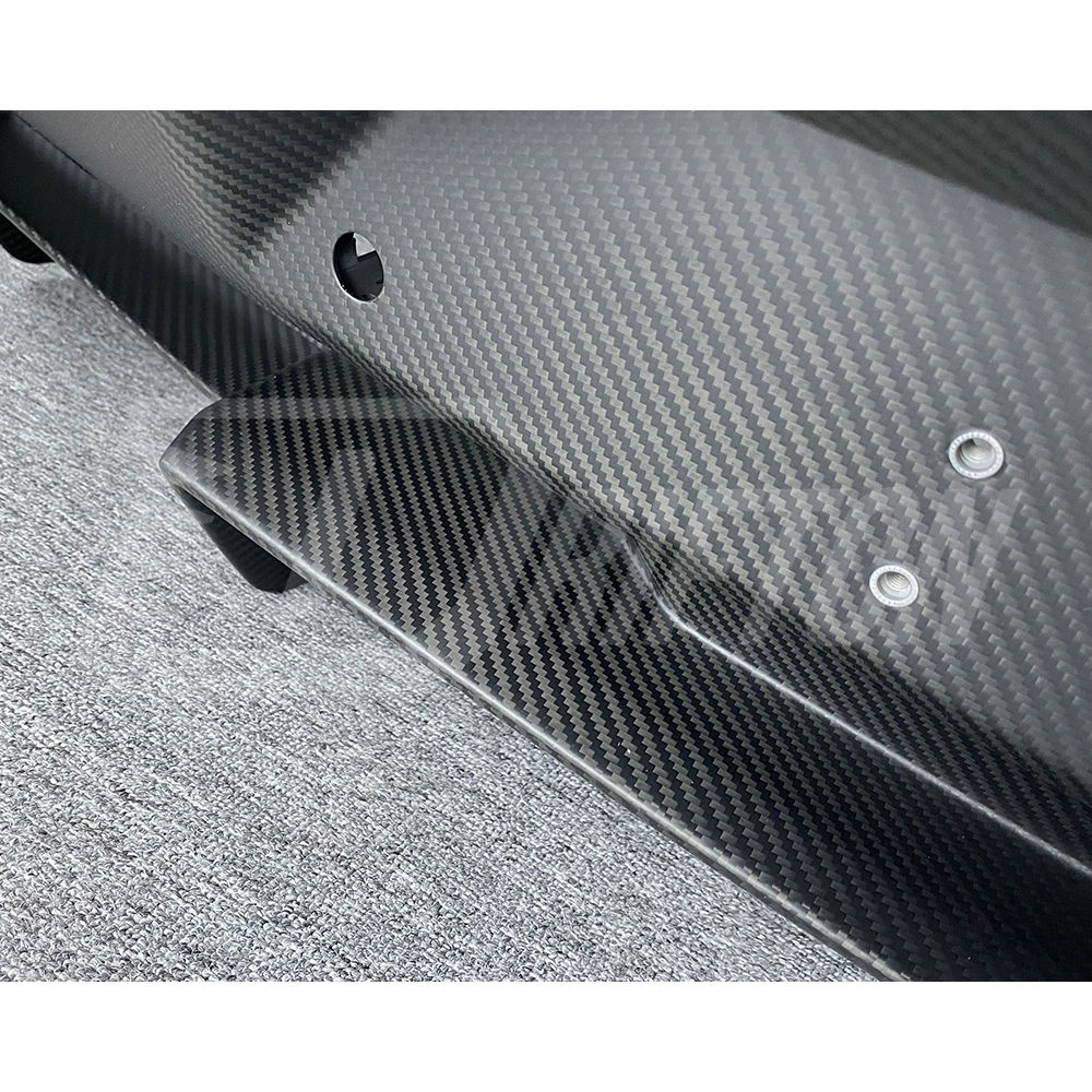 Dry Carbon Fiber Rear Diffuser For Lamborghini Huracan STO 2021-2025