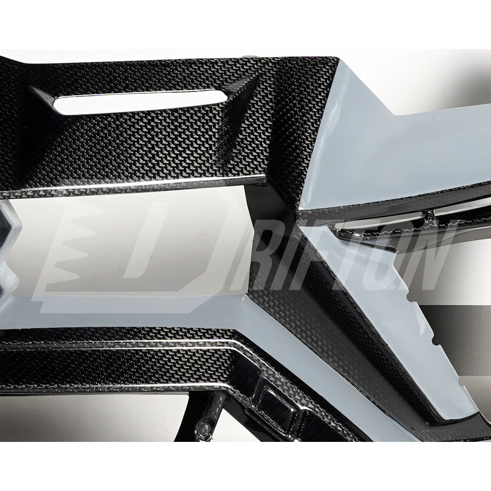 Mansory Style Dry Carbon Fiber With Portion Primer Front Bumper For Lamborghini URUS