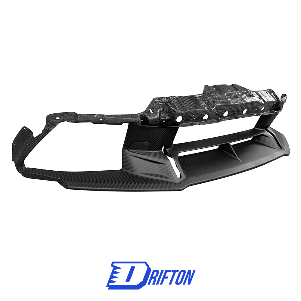 Dry Carbon Fiber Lower Front Bumper Lip For Lamborghini Huracan STO 2021-2025