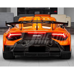 Dry Carbon Fiber Rear Diffuser For Lamborghini Huracan STO 2021-2025