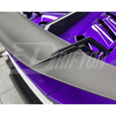 Dry Carbon Fiber Rear Spoiler Wing For Lamborghini Huracan STO 2021-2025