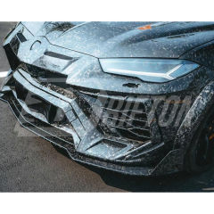 Mansory Style Dry Carbon Fiber With Portion Primer Front Bumper For Lamborghini URUS