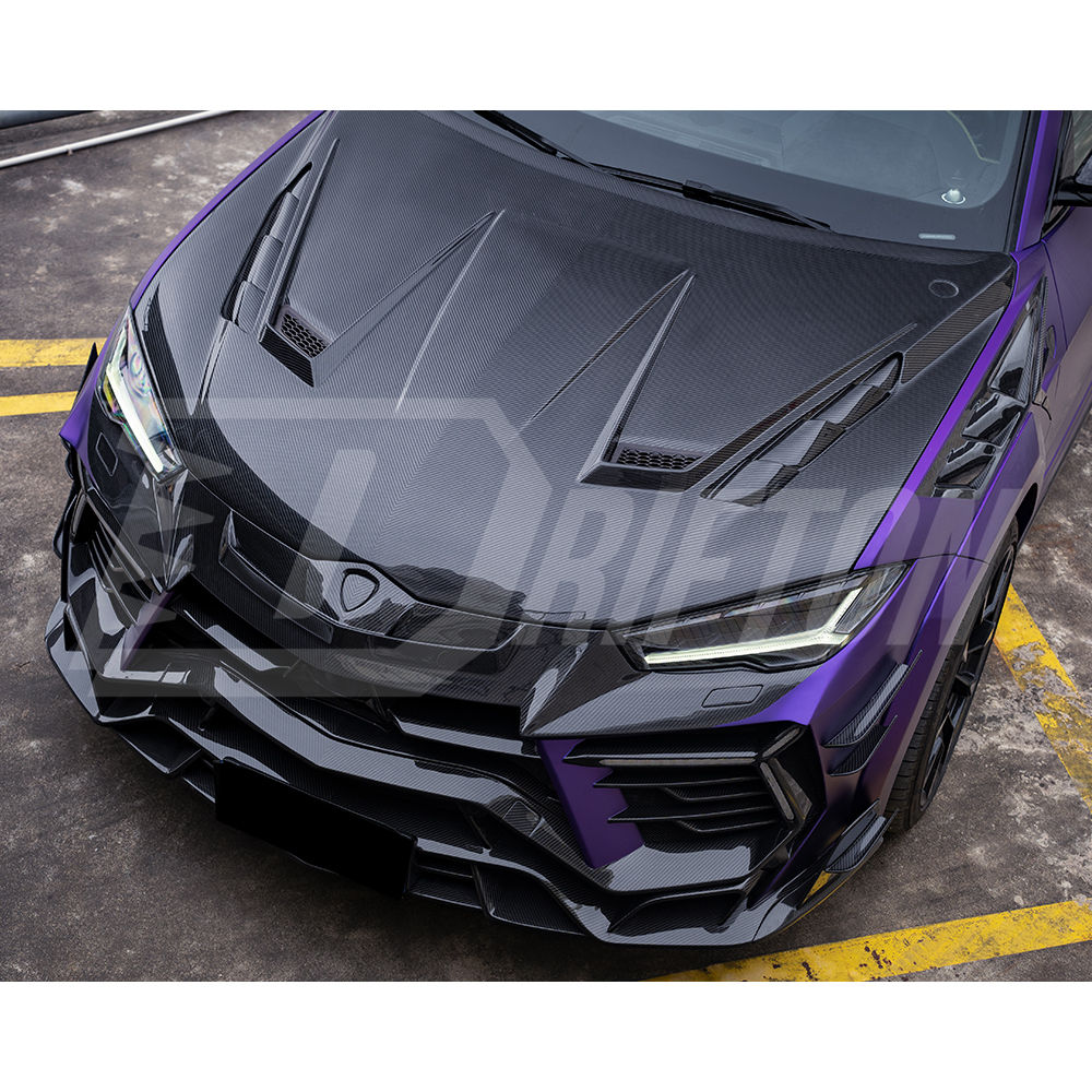 Mansory Style Dry Carbon Fiber Hood For Lamborghini URUS S & Performante