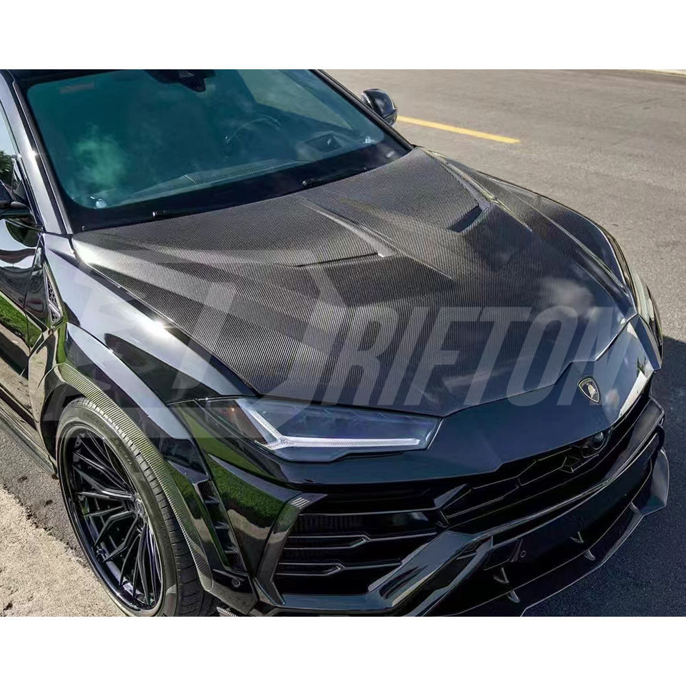 1016 Style Dry Carbon Fiber Hood For Lamborghini URUS