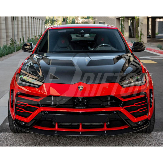 1016 Style Dry Carbon Fiber Hood For Lamborghini URUS