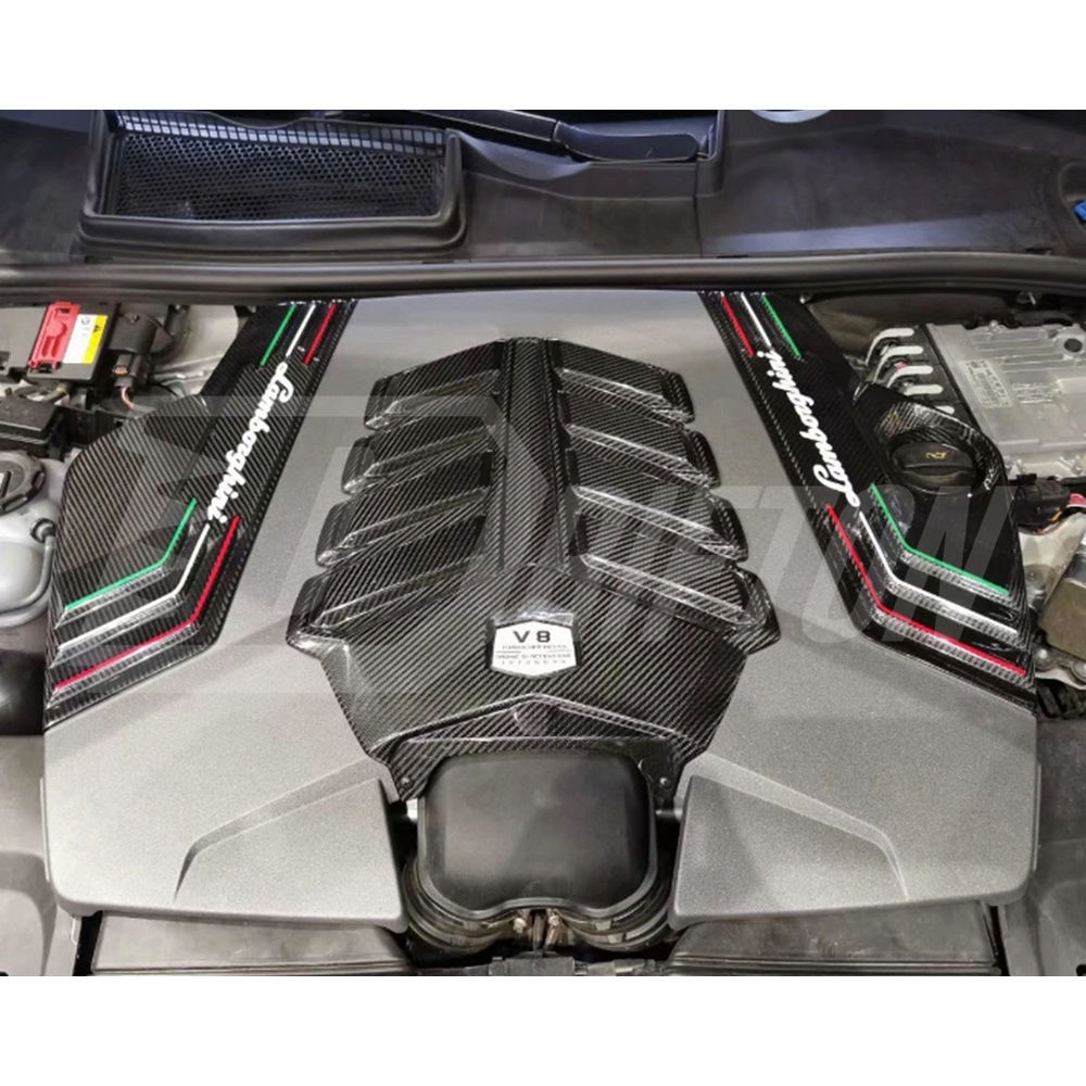 Dry Carbon Fiber Engine Bay Panels Cover For Lamborghini URUS
