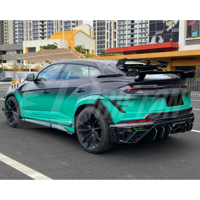 Mansory Performance GT Style Dry Carbon Fiber Rear Spoiler Wing For Lamborghini URUS & S & Performante