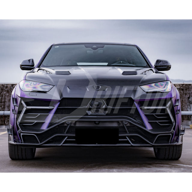Mansory Venatus Style Dry Carbon Fiber Hood For Lamborghini URUS S & Performante
