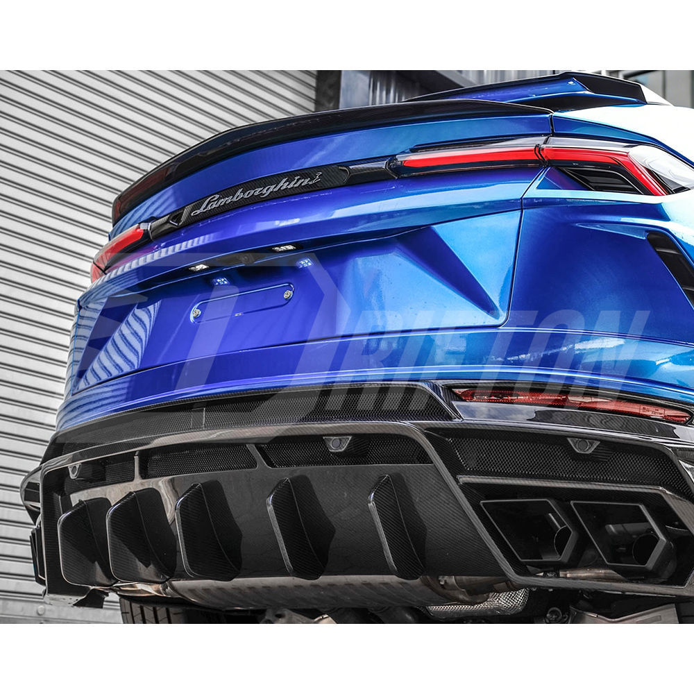 Mansory Style Dry Carbon Fiber Rear Trunk Spoiler Wing For Lamborghini URUS & S & Performante