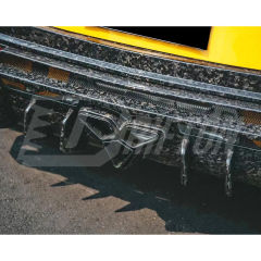Mansory Style Dry Carbon Fiber With Portion Primer Rear Bumper For Lamborghini URUS