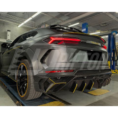 Mansory Style Dry Carbon Fiber With Portion Primer Rear Bumper For Lamborghini URUS