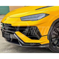 Performante Style Dry Carbon Fiber Front Lip & Front Bumper Trim For Lamborghini URUS S