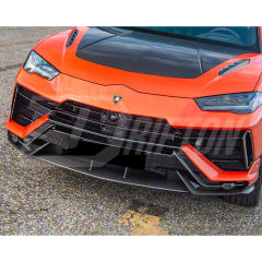 Performante Style Dry Carbon Fiber Front Lip & Front Bumper Trim For Lamborghini URUS S