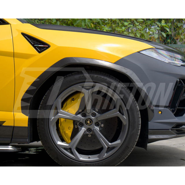 Performante Style Dry Carbon Fiber Wide Fender Extension Wheels Arches Flares For Lamborghini URUS S