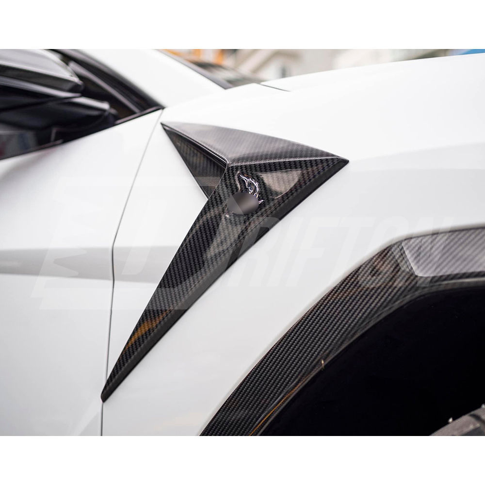 TopCar Style Dry Carbon Fiber Fender Side Trims For Lamborghini URUS