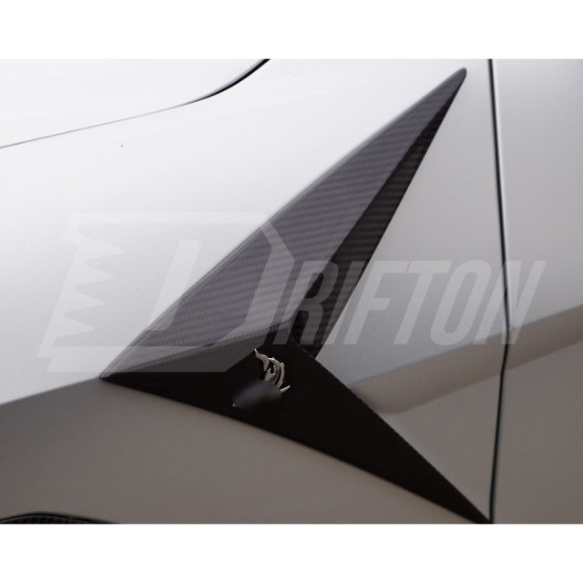 TopCar Style Dry Carbon Fiber Fender Side Trims For Lamborghini URUS