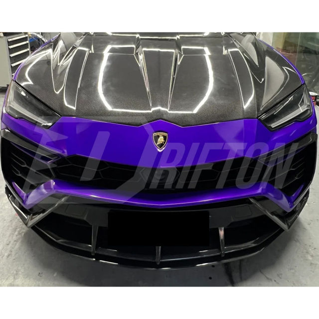 TopCar Style Dry Carbon Fiber Front Lip For Lamborghini URUS