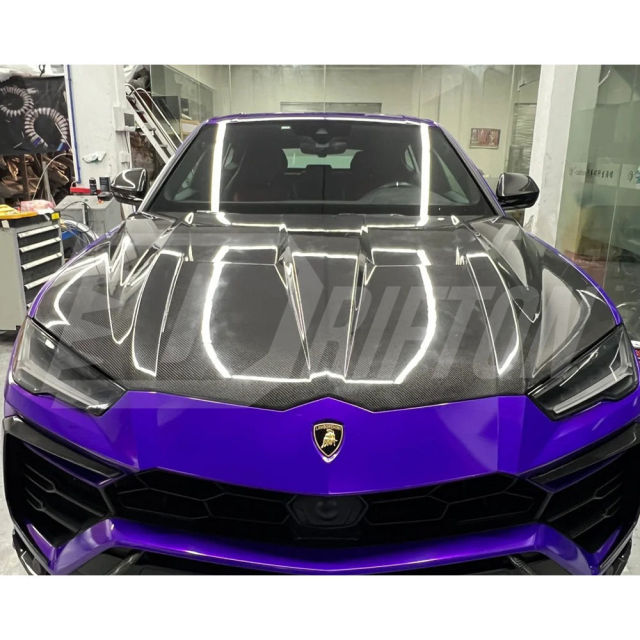 TopCar Style Dry Carbon Fiber Hood For Lamborghini URUS