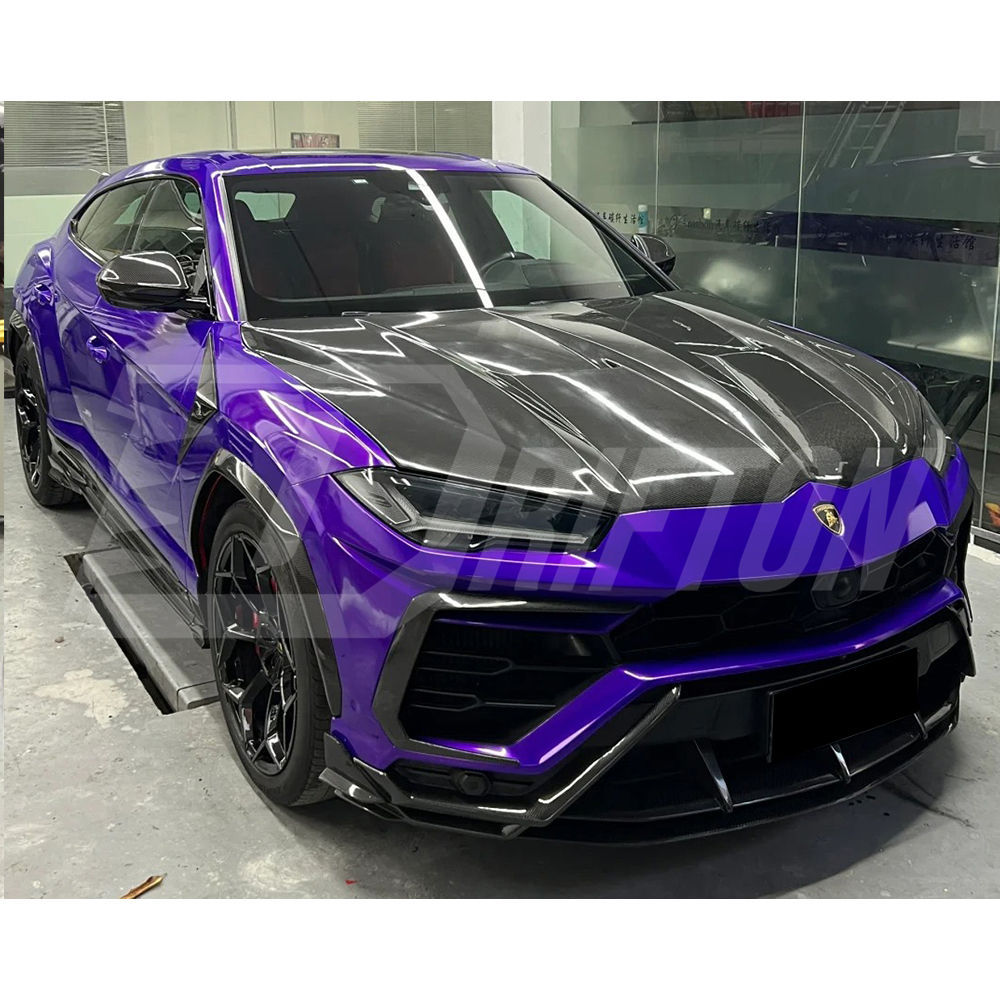 TopCar Style Dry Carbon Fiber Hood For Lamborghini URUS
