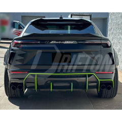 Vorsteiner Style Dry Carbon Fiber Rear Roof Spoiler Wing For Lamborghini URUS