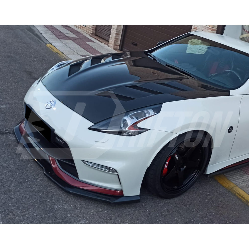 Amuse Style Carbon Fiber Hood For Nissan 370Z Z34 2008-2019