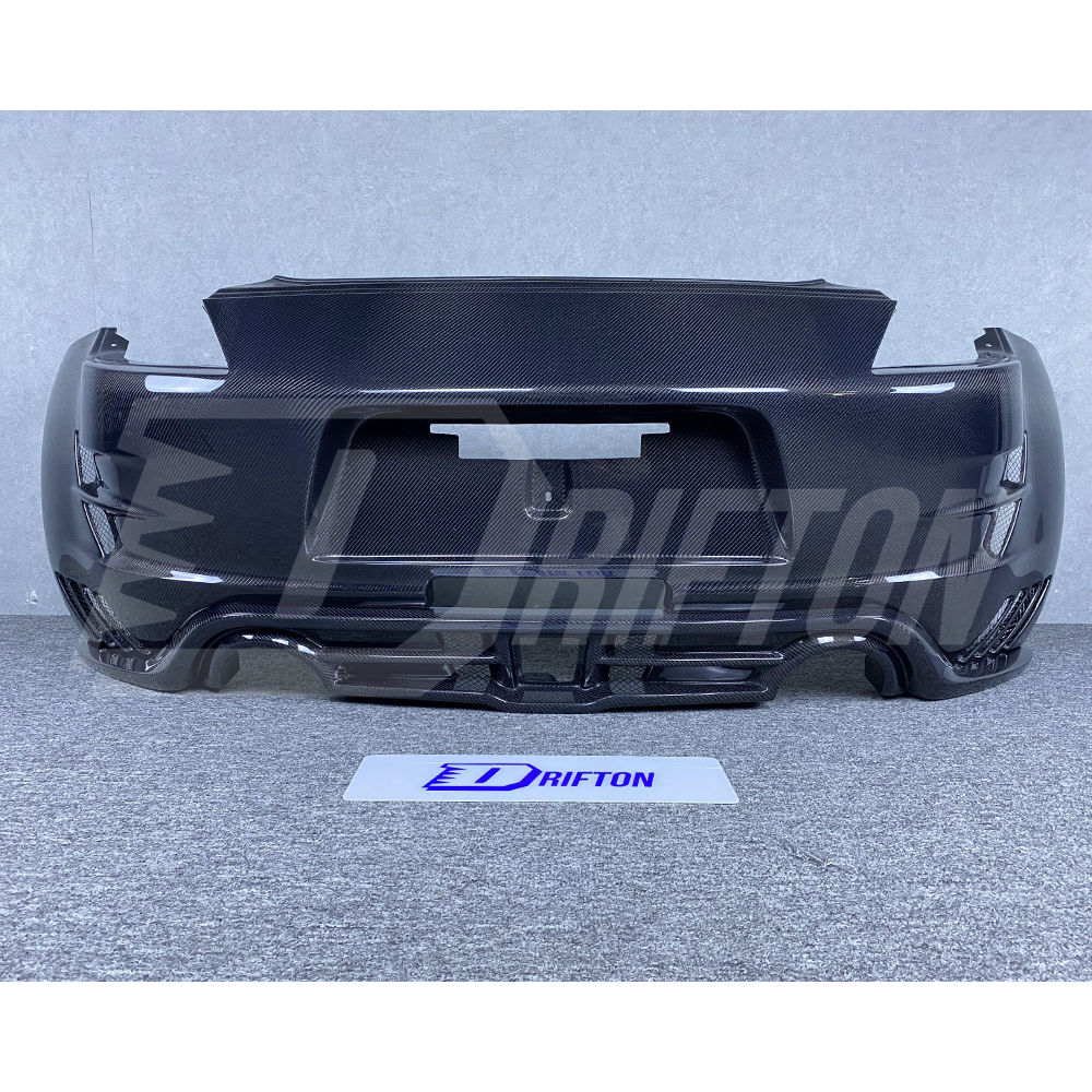 Varis Arising II Style Carbon Fiber Rear Bumper For Nissan 370Z Z34 2008-2019