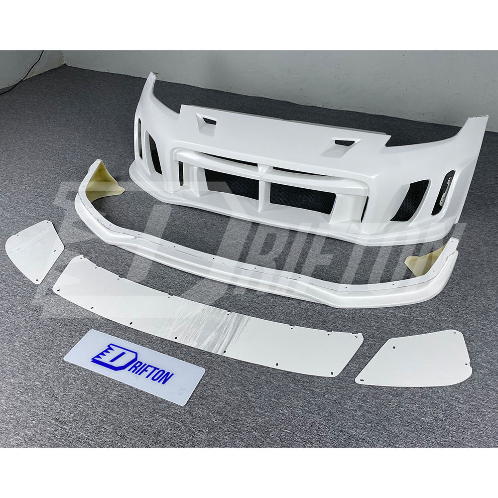 Varis Arising II Style Glass Fiber Front Bumper For Nissan 370Z Z34 2008-2019