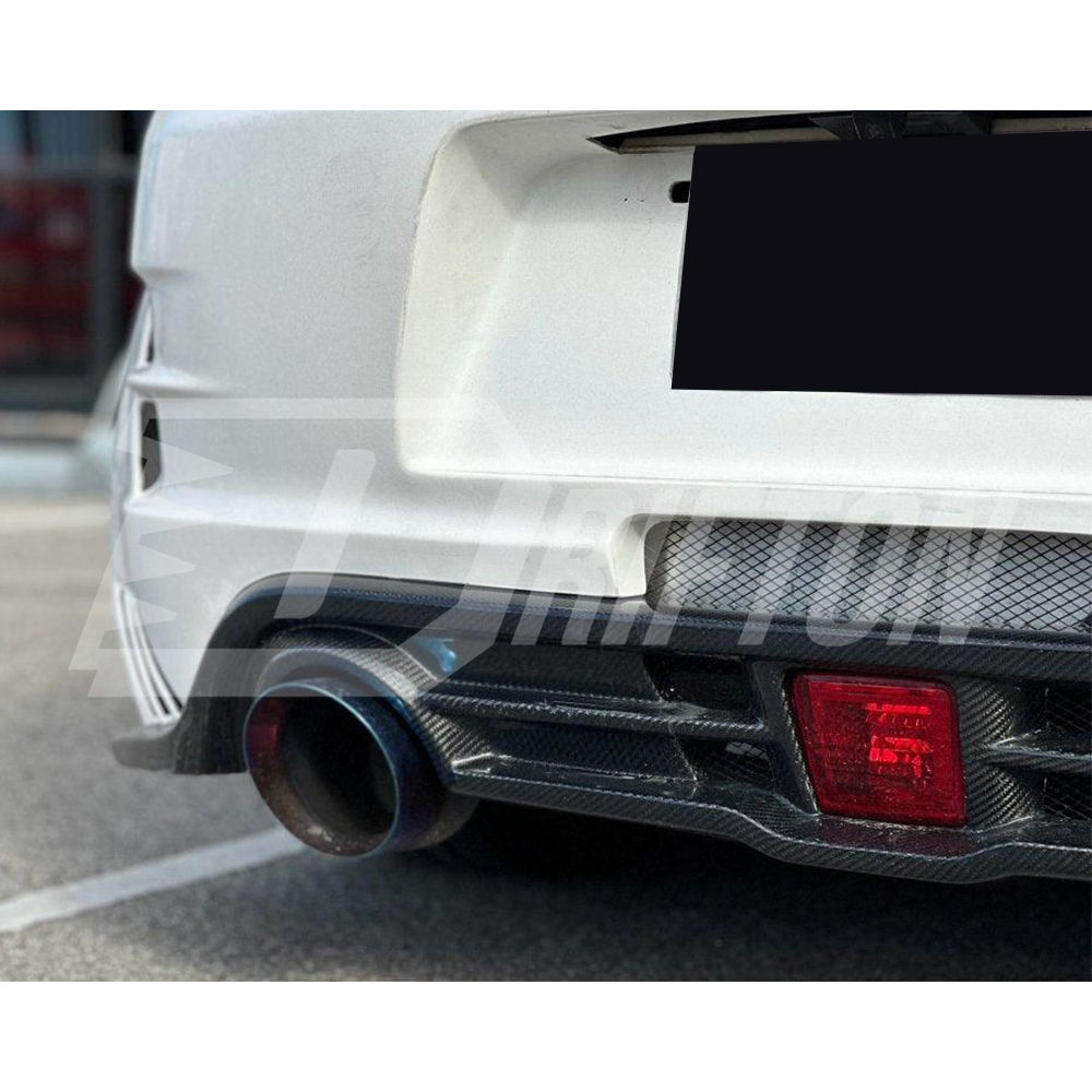 Varis Arising II Style Half Carbon Fiber Rear Bumper For Nissan 370Z Z34 2008-2019