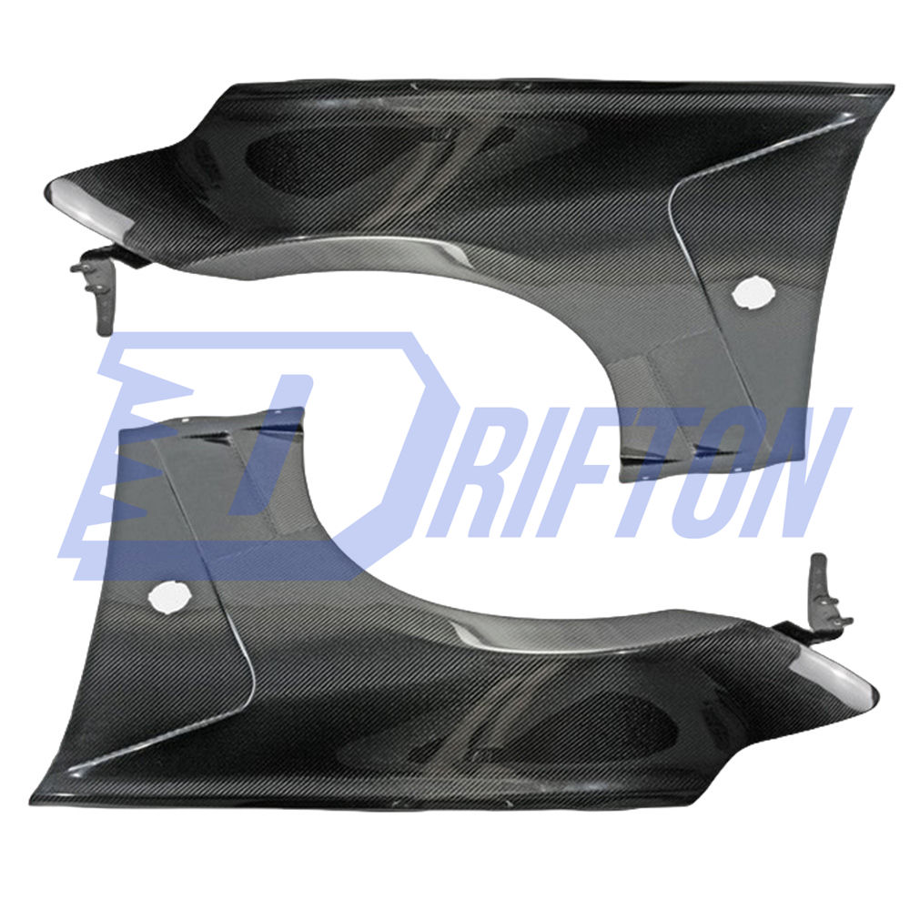 Vented V1 Style Carbon Fiber Fender For Nissan 370Z Z34 2008-2019