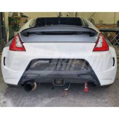 Amuse Style Partial Carbon Fiber Rear Bumper For Nissan 370Z Z34 2008-2019