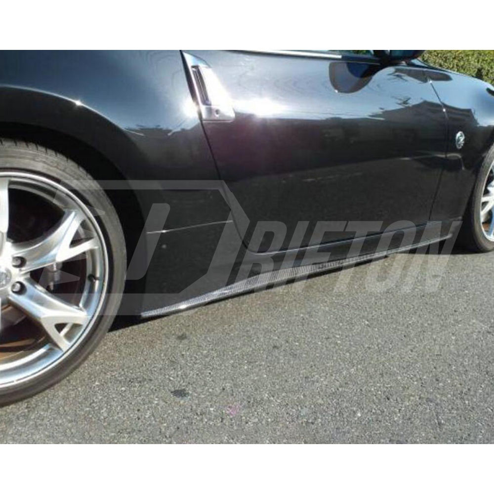 Carbon Fiber Side Skirt Extension For Nissan 370Z Z34 2008-2019