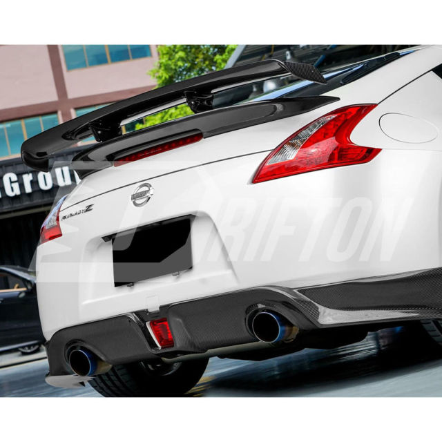 VA GT Style Carbon Fiber Rear Spoier GT Wing For Nissan 370Z Z34 2008-2019