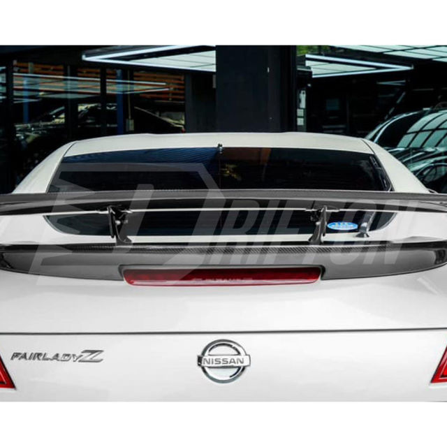 VA GT Style Carbon Fiber Rear Spoier GT Wing For Nissan 370Z Z34 2008-2019