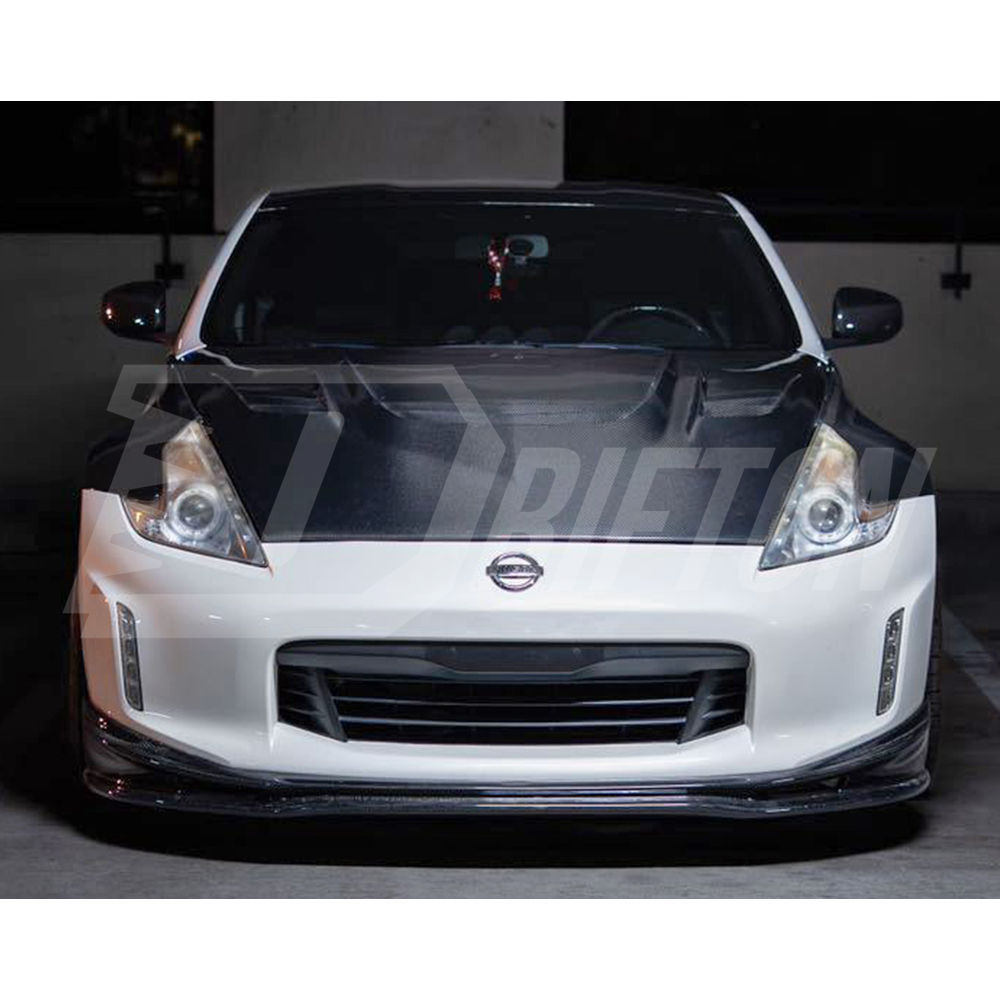 VA Style Carbon Fiber Hood For Nissan 370Z Z34 2008-2019