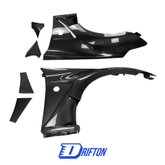 Varis Arising II Style Carbon Fiber Fender For Nissan 370Z Z34 2008-2019