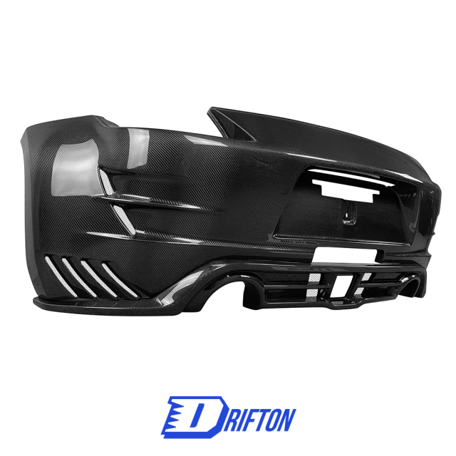 Varis Arising II Style Carbon Fiber Rear Bumper For Nissan 370Z Z34 2008-2019