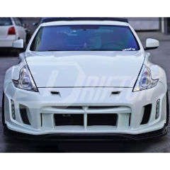 Varis Arising II Style Glass Fiber Front Bumper For Nissan 370Z Z34 2008-2019