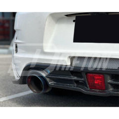 Varis Arising II Style Half Carbon Fiber Rear Bumper For Nissan 370Z Z34 2008-2019